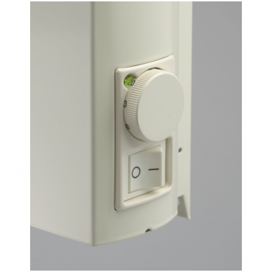 ADAX Aptaškymui atsparūs radiatoriai (325 mm auksčio) Su elektroniniu termostatu, pajungimas nuo rozetės 4